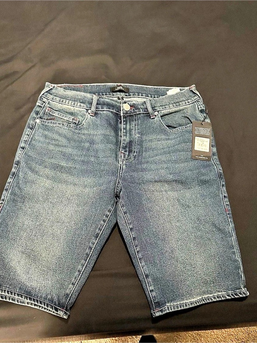 True Religion Rocco SN No Flap Short Men's Jean Shorts Waist 34